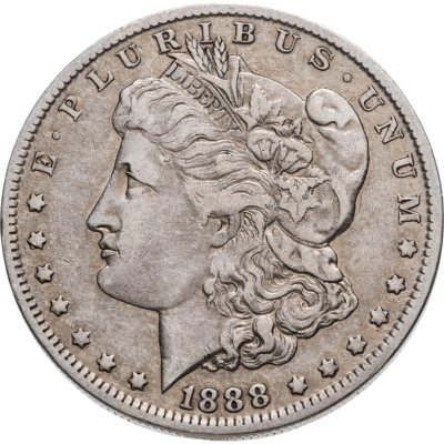купить США 1 доллар (dollar) 1888 O Доллар Моргана знак монетного двора: "O" - Новый Орлеан