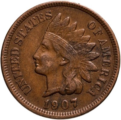 купить США 1 цент 1907 "Indian Head Cent"