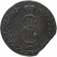 купить 10 копеек 1772 КМ сибирская монета