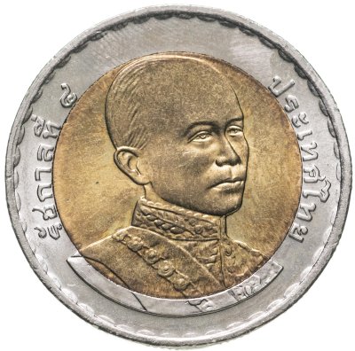 купить Таиланд 10 батов (baht) 2004 "200 лет со дня рождения Короля Рамы IV"