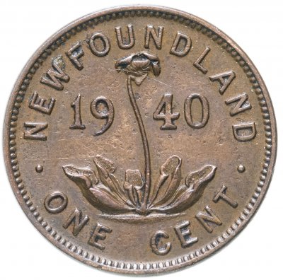 купить Ньюфаундленд 1 цент (cent) 1940