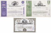 купить Акция США Набор из 3-х штук ( Western Union International,Food Fair, International Telephone And Telegraph Corporation) 1950-1972 гг.