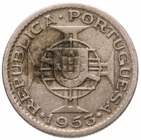 купить Кабо-Верде 2,5 эскудо (escudos) 1953