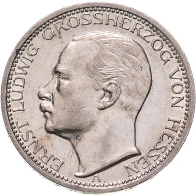 купить Германская Империя, Гессен 3 марки (mark) 1910