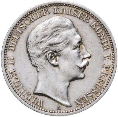 купить Германия (Империя) 3 марки (mark) 1912 A Пруссия