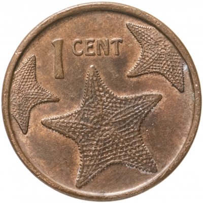 купить Багамы 1 цент (cent) 2009-2015 не магнетик, случайная дата