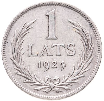 купить Латвия 1 лат (lats) 1924