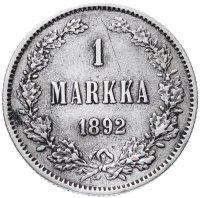 Купить Финляндия 1 марка 1892