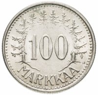 Купить Финляндия 100 марок 1957