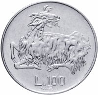 Купить Сан-Марино 100 лир (lire) 1974