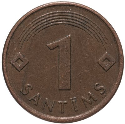 купить Латвия 1 сантим (centime) 1997
