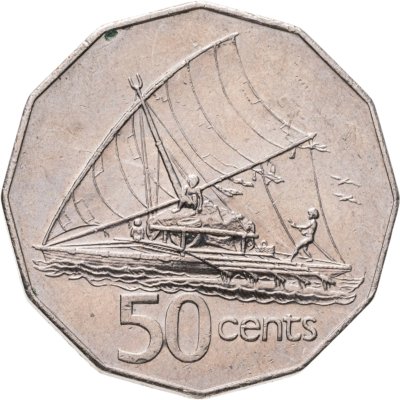 купить Фиджи 50 центов (cents) 1986-1987, случайный год