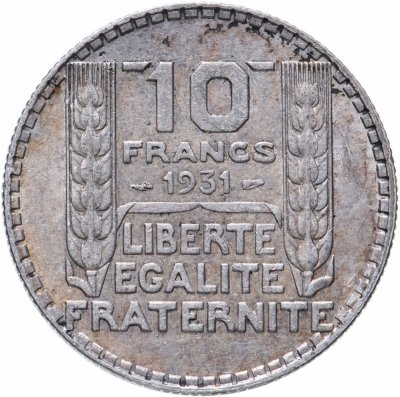 купить Франция 10 франков (francs) 1931