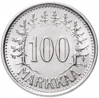 Купить Финляндия 100 марок 1956