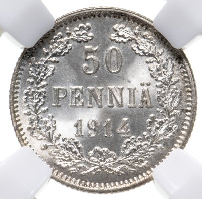 купить 50 пенни (pennia) 1914 S в слабе ННР MS64