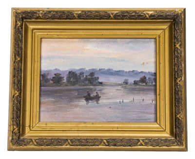 купить Картина "Майские рассветы", оргалит, холст, масло, Россия, 2003 г.