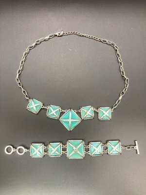 купить Набор из бус и браслета, металл, камень, стекло, 1970-2010 гг.