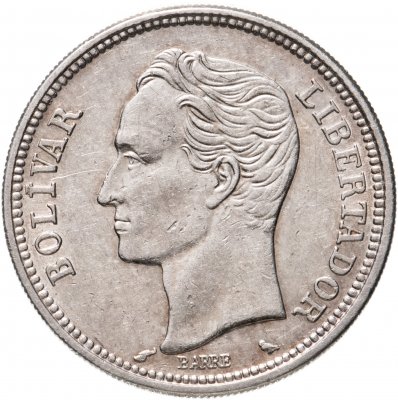 купить Венесуэла 2 боливара 1960