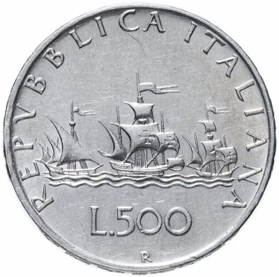 купить Италия 500 лир (lire) 1959