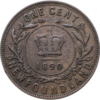 купить Ньюфаундленд 1 цент 1890