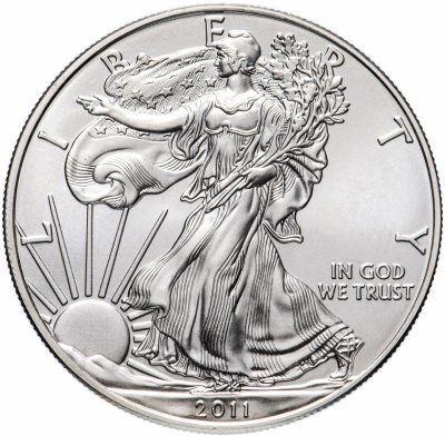купить США 1 доллар 2011 "Шагающая свобода"