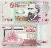 Купить Уругвай 50 песо 2011 (Pick 87b)