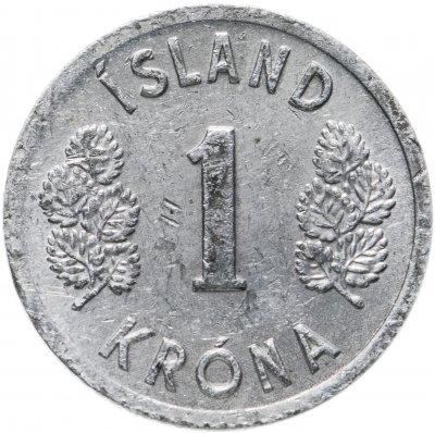 купить Исландия 1 крона (krona) 1976-1980, случайная дата