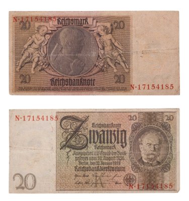 купить Германия 20 марок 1929 года