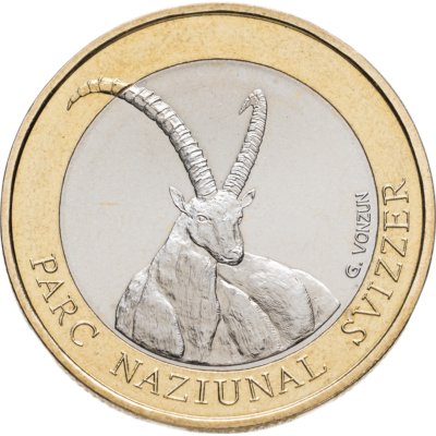 купить Швейцария 10 франков (francs) 2007 "Швейцарский национальный парк - горный козёл"