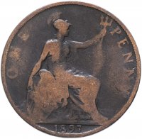 купить Великобритания 1 пенни (penny) 1897