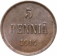 купить 5 пенни (pennia) 1914