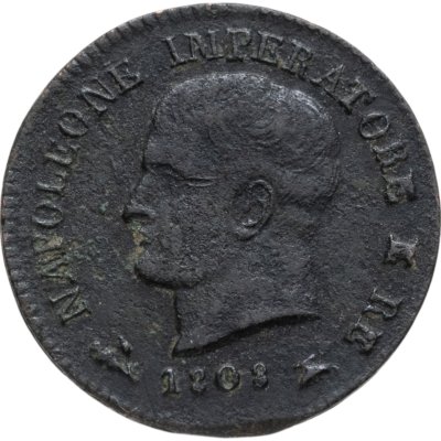 купить Италия 1 чентезимо (centesimo) 1808 Наполеон I Бонапарт