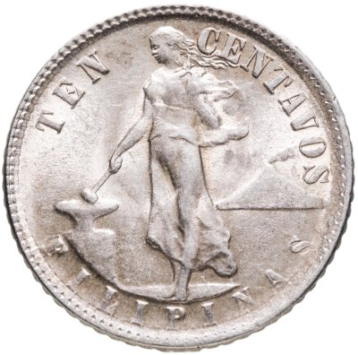 купить Филиппины 10 сентаво (centavos) 1945