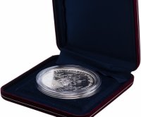 Купить 100 рублей 1997 ММД Proof "850-летие основания Москвы: памятник Минину и Пожарскому"