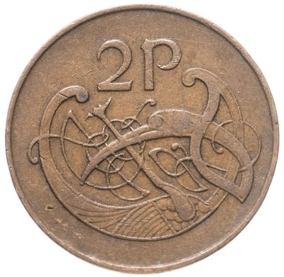 купить Ирландия 2 пенса (pence) 1971 (бронза - не магнетик)