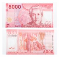 купить Чили 5000 песо 2011 Pick 163b