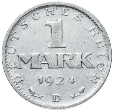 купить Германия 1 марка 1924