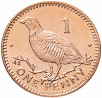купить Гибралтар 1 пенни (penny) 2000