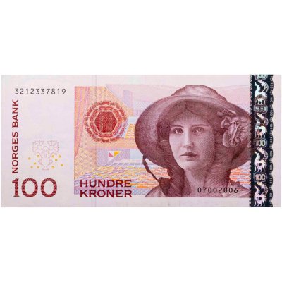 купить Норвегия 100 крон (kroner) 1995