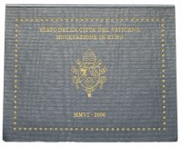 Купить Ватикан годовой набор монет 2006 (8 штук, в буклете)