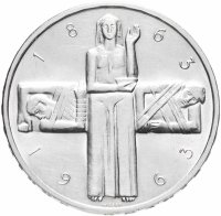 купить Швейцария 5 франков 1963 "100-летие Международного движения Красного Креста"