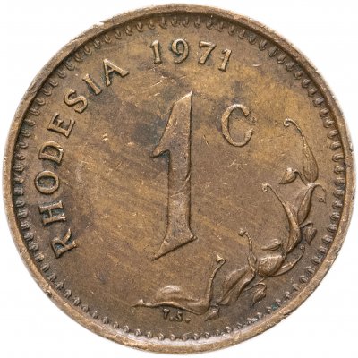 купить Родезия 1 цент (cent) 1971