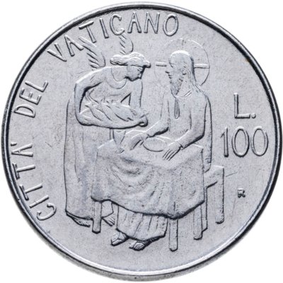 купить Ватикан 100 лир (lire) 1981
