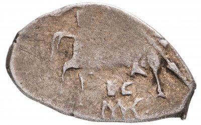 купить Копейка Михаила Федоровича чекан Москвы 1613-1645 годов, с именем Михаила К-МК/ОС-Ч