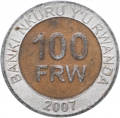 купить Руанда 100 франков (francs) 2007