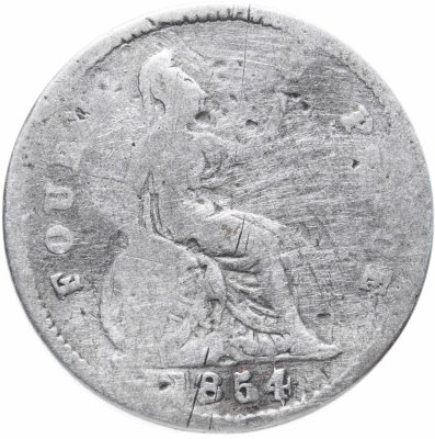 купить Великобритания 4 пенса (pence) 1854
