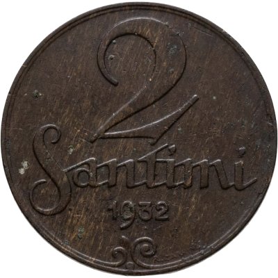 купить Латвия 2 сантима (santimi) 1932