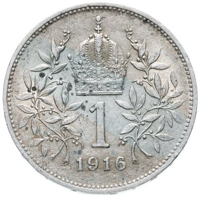 купить Австрия 1 крона (crown) 1916