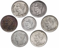купить Венесуэла набор из 7 монет 1954-1960