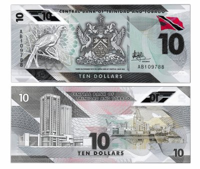 купить Тринидад и Тобаго 10 долларов 2020 (2021) (Pick new) Пластик